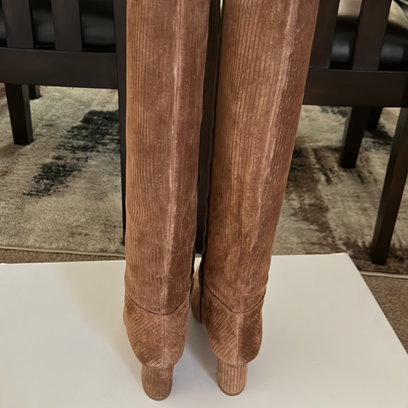 πHPπNIB 3.1 Phillip Lim Tess Ribbed Suede Knee Boots - Picture 10 of 10